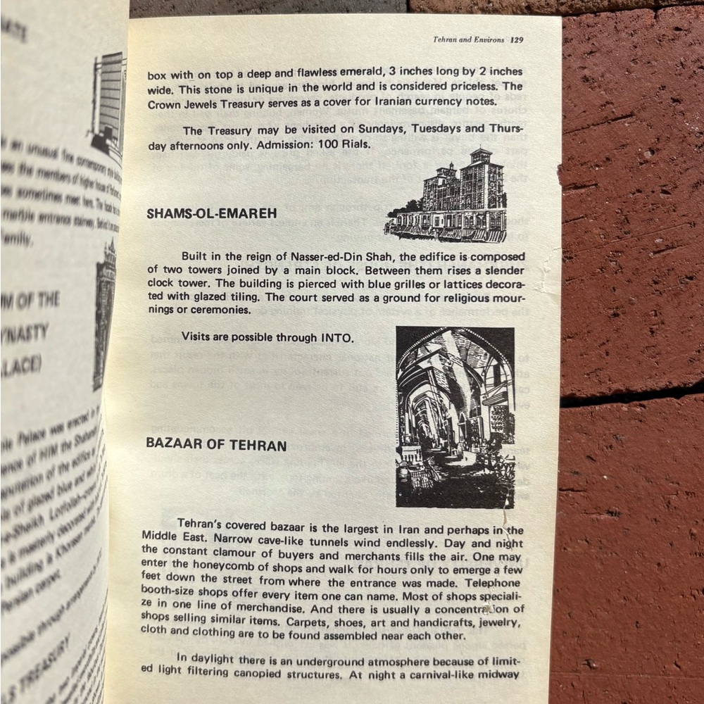 1975 Sahab A Guide to Iran Tehran Maps Kurds Travel Middle Eastern Mosque - Picture 6 of 15